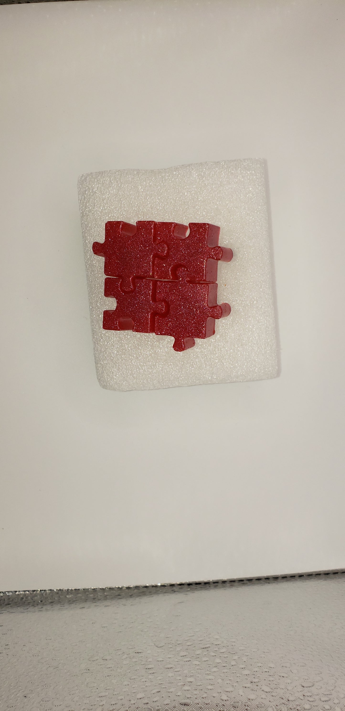 puzzle target pins interlocked.
