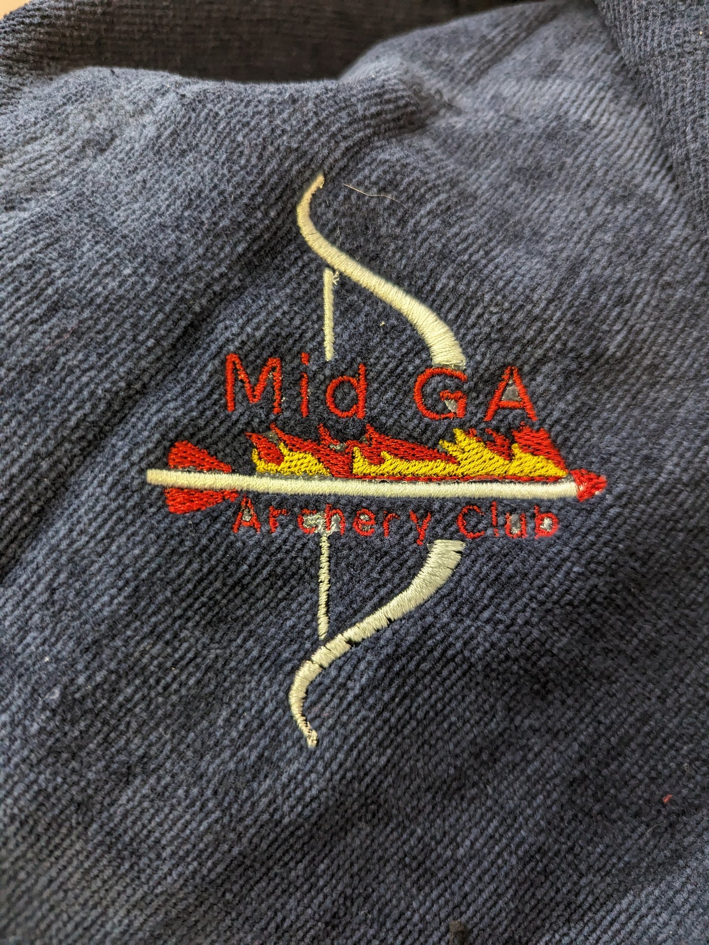 Finger towel - custom embroidered