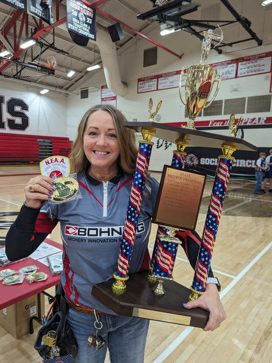 Custom made bow string