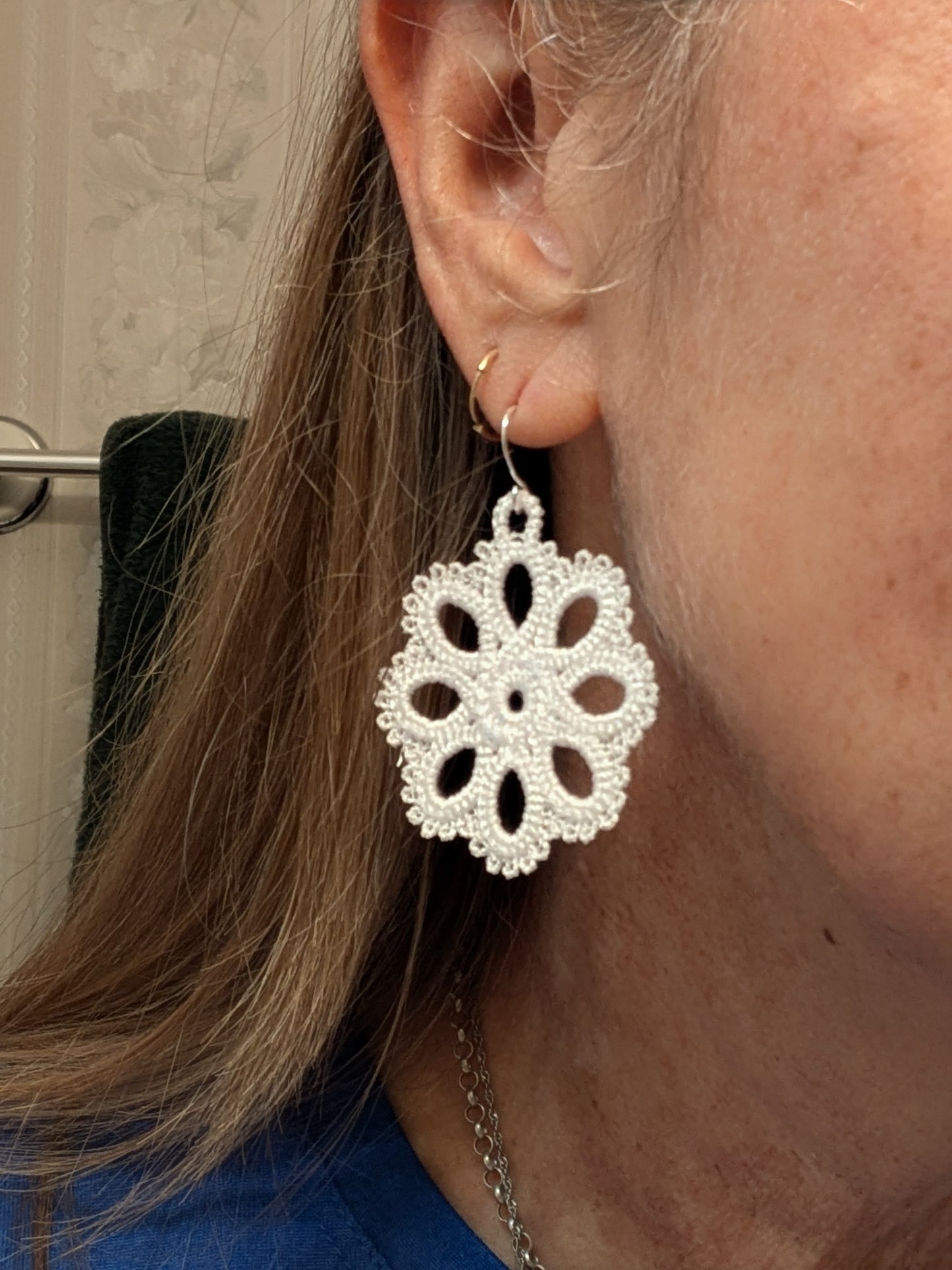 Embroidered Earrings Style 1