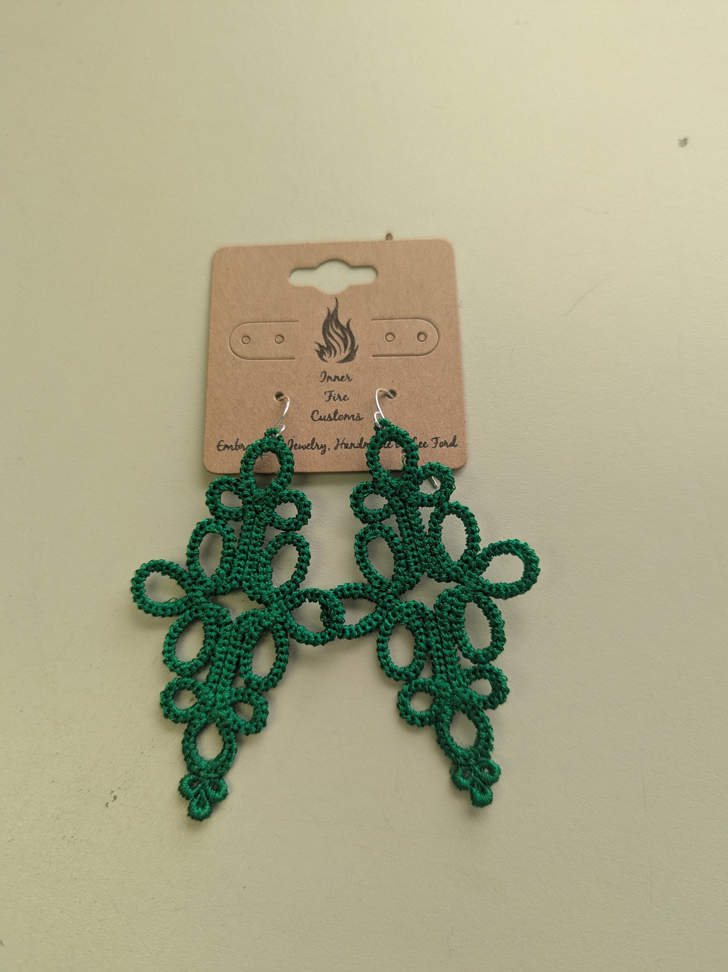 Embroidered Earrings Style 1